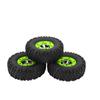 4Pcs Rubber Remote Control Car Tires Black RC Car Wheels for WLtoys 12428/12427/124006 RC Car RC Car