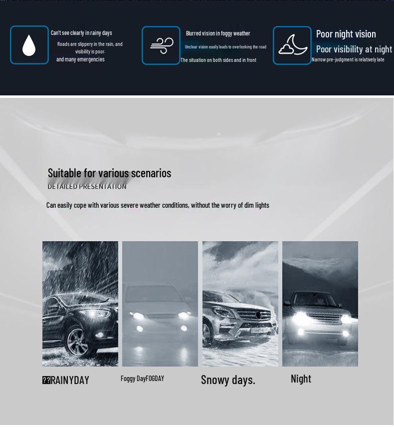 Compatible Headlight for 2014 Peugeot 301 - M33 High & Low Beam