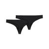 Puma SEAMLESS 2-PACK Women's Thong Black 93502201 R M