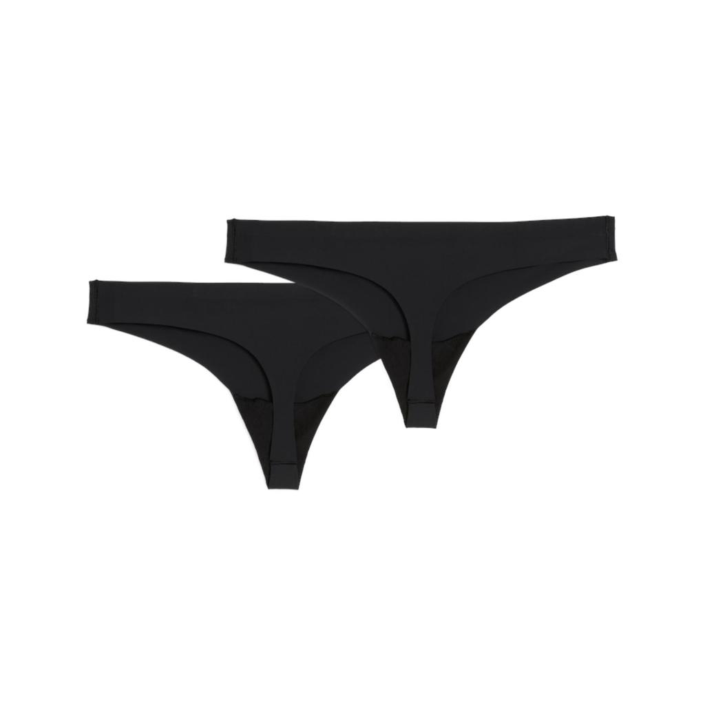 Puma SEAMLESS 2-PACK Women's Thong Black 93502201 R M