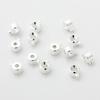 10PCS Metal Spacer Beads Charm Loose Beads Bracelets Jewelry Making Supplies Alloy Texture Necklace Beads for Jewelry