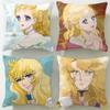 Anime The Rose of Cushion Cover Soft  EasyWash Pillow Case  Versatile for Couch Bed Travel and Office