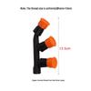 Adjustable Fan-Shaped High-Pressure Electric Sprayer Nozzle for Agricultural Pesticide Application