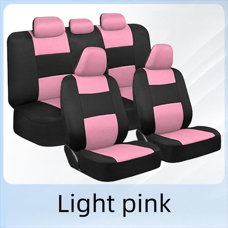 New 5Seats Full Set Car Seat Covers Auto Seat Decoration Rear Front Auto Seat Cover Car Cushion Protector Case Cover