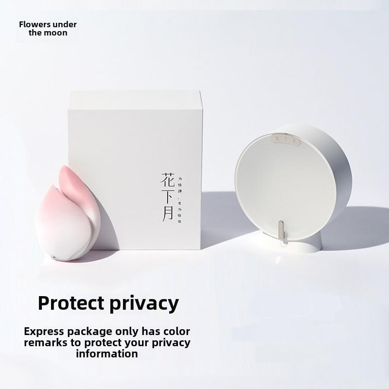 Flower Under The Moon Split Combination Sucking Pressure Sucking Vibrator Masturbator Vibrator Adult Erotic Sex Products