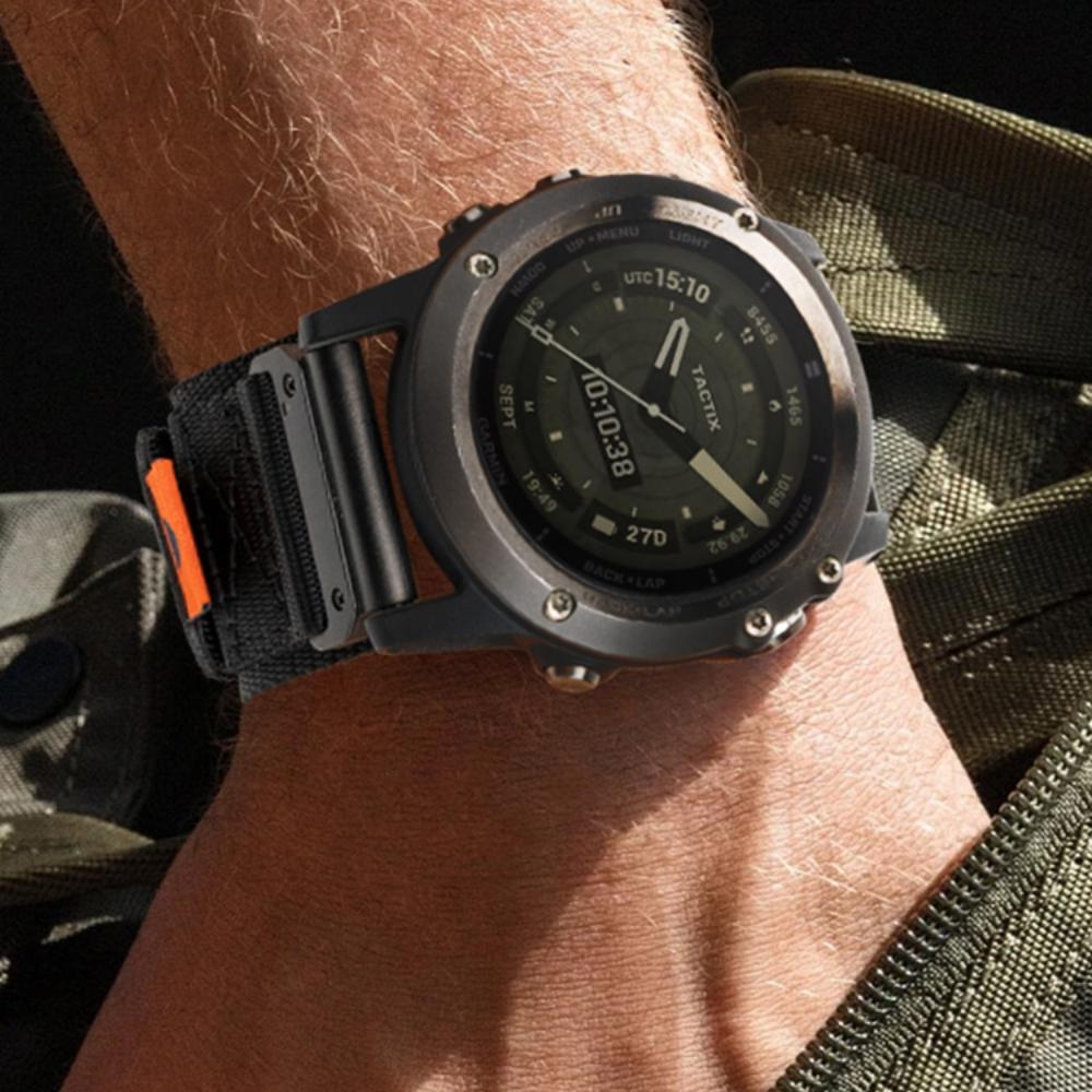 22mm 26mm QuickFit Nylon Strap For Garmin Fenix 8 7 7X 6X Pro/Epix Pro Gen 2 51mm 47mm/Fenix6 5Plus 5XPlus Braided Watchband