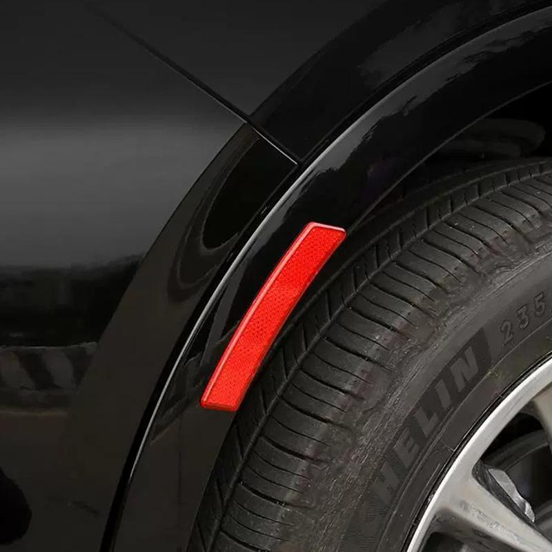 Universal Wheel Brow Reflective Sticker Wheel Front Bar Body Warning Sticker For Suv/Sedan/Off-Road/Mpv Vehicle Accessories