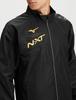 Breath Thermo Warmer and size black with gold size S N-XT Jacket, moisture-wicking, heat-generating, windproof, water-repellent, 32JE2740, accents,