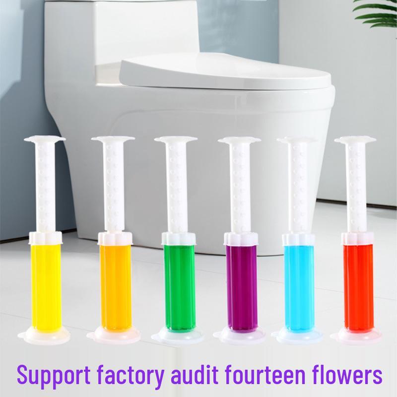 Toilet Bowl Odor Eliminating Gel: 14 Long-Lasting Floral Fragrance Cleaners