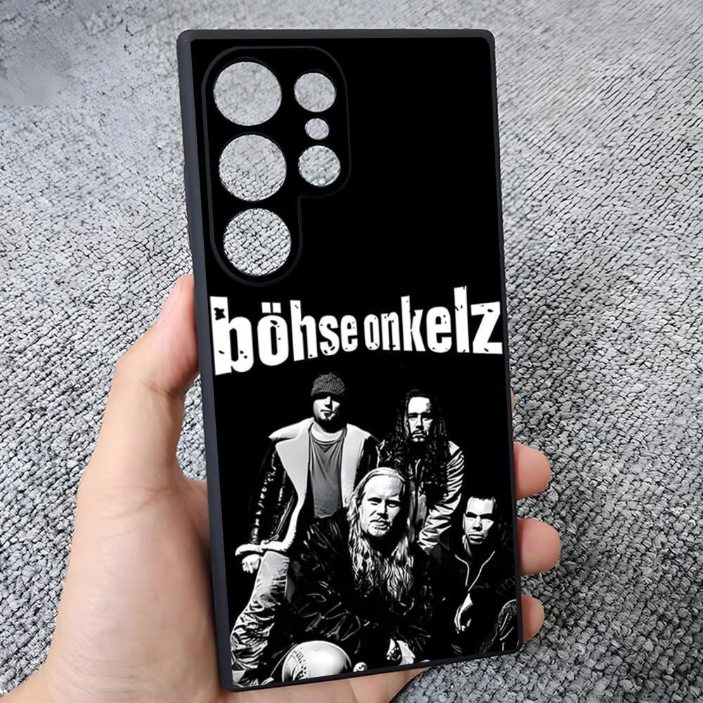 

B-Bohse O-Onkelz Band Phone Case For Samsung S25 Edge S24 S23 S22 S21 S20 Ultra Plus Fe Galaxy A54 A53 A34 A25 A16 Cover Samsung S21 FE