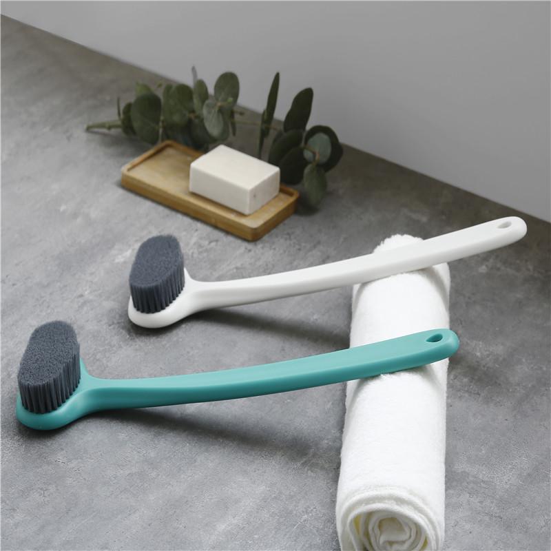 Щетка для тела для сухой кожи, скраб для спины, отшелушивание кожи и ...