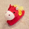 Cute Year Of The Horse Pony Mascot Plush Doll Stuffed Toy Keychain Pendant Bag Hanging Chinese  Year Blessing Souvenir Gifts