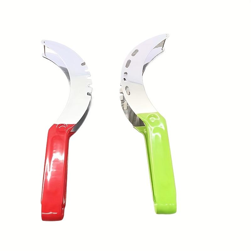 1pc Stainless Steel ABS Watermelon Slicer: Versatile Fruit Slicer for Easy Cutting of Large Fruits and Vegetables