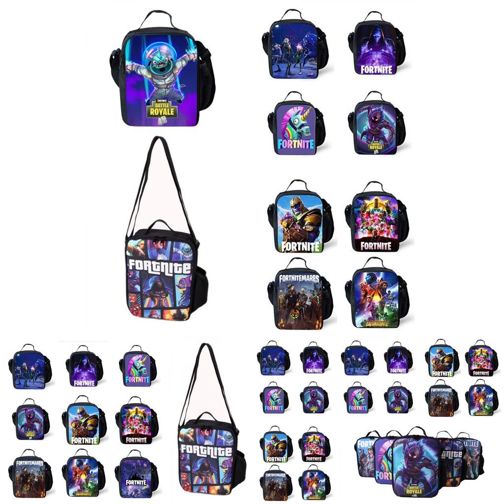 Fortnite Battle Royale Snack Bags Pack Your Lunch In Style With This Large Capacity And Durable Lunch Box