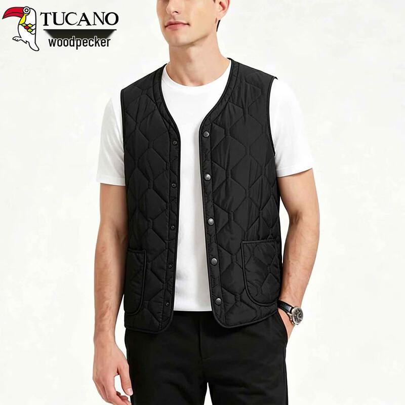 Tucano Men's Thickened Fleece-Lined Warm Vest