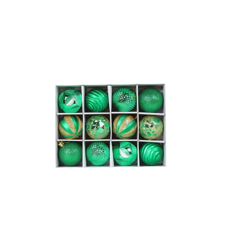 Christmas Tree Ball Pvc Pendant