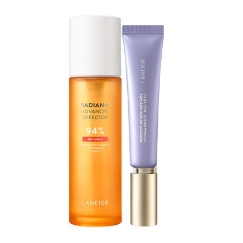 

Laneige Retinol 30ml + Radian-C Effector 150ml Set Anti-Aging & Brightening Skincare Duo
