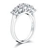 Cbtb Fashion Design Round D Color Pass Test Really Moissanite Luxury Wedding 925 Silver Jewelry