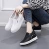 Comfortable and Breathable Single Shoes with Heightened Inner Autumn Heel and Thick Sole