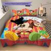 3pcs set Mickey Mouse1pc of quilt cover+2pcs of pillowcase, no core, print bedding, All Seasons Bedroom Setting038