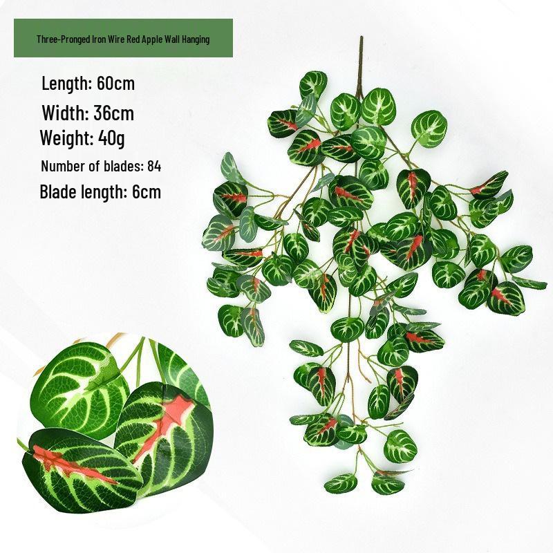 Artificial Hanging Vine Plant for Home Décor: Ideal for Living Room, Bedroom, Bathroom, Kitchen, Windowsill, Balcony, and Courtyard.