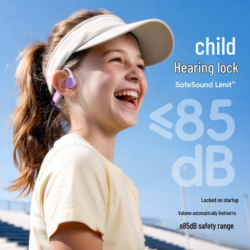 Lanston AirKids Bezprzewodowe Słuchawki Bluetooth z Otwartą Konstrukcją