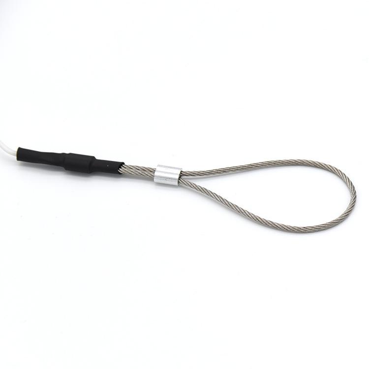 Men's Electric Shock Steel Ring for Erotic Restraint and Climax