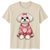 Cute Maltese Puppy Dog In Unisexs TShirt Maltese Dog Pet Lover Christmas