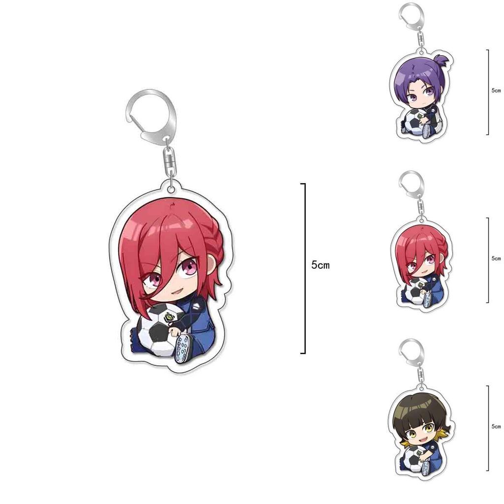 Blue Lock Isagi Yoichi Chigiri Hyoma Pendant Keychain Bag Accessory Xmas Gift