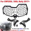 Headlight Guard Kit Headlamp Protection Grille Cover For Honda CRF250L Rally / CRF300L Rally 2017- 2018 19 20 21 22