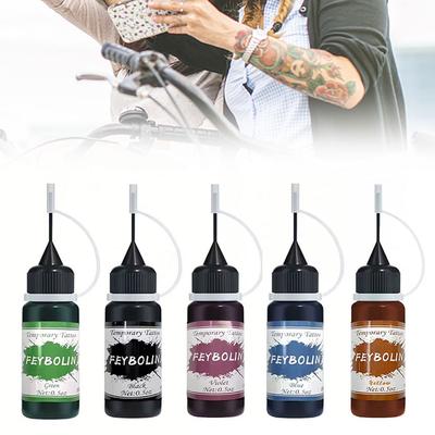 Τζελ Τατουάζ Χέννας Αδιάβροχο Προσωρινό Μακράς Διάρκειας Ζωγραφική Σώματος Αδιάβροχο DIY Όλοι οι Τύποι Δέρματος