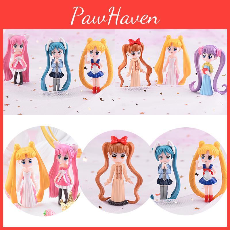 Girl Mini Ornaments Fairy Garden Miniature Figurine Decoration Diy