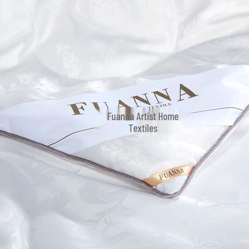 Fuanna Jinse Nianhua Jacquard Mulberry Silk Quilt
