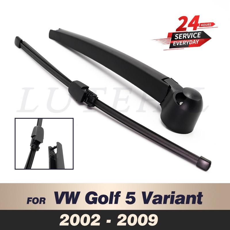 Комплект дворника 13  Задний дворник и рычаг Для VW Golf V MK 5 2003-2009 2004 2005 2006 Variant Лобовое стекло Заднее стекло 1 set