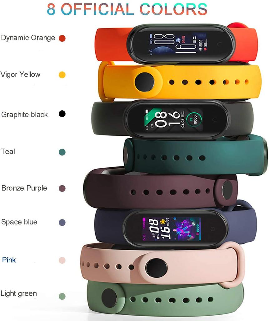 Soft Band Bracelet for Xiaomi Mi Band 3 4 5 6 7 8 9 10 Silicone Strap for MiBand 7 Bracelet Wrist Strap Miband 5 6 Wriststrap for Mi Band 3 4