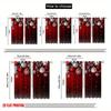 Set Of 2 Cute Winter Family Christmas Curtains Flat Print Funny Holiday Decor Living Room Bedroom Kitchen Bathroom Curtain For Made Polyester