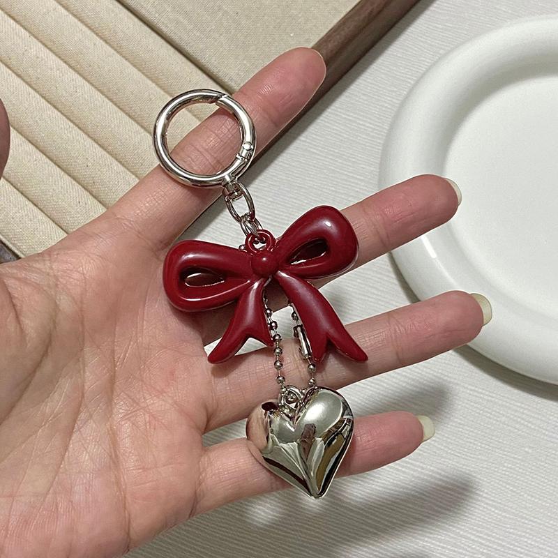 Winered Bow Cute Mini Backpack Hanging Handbag Pendant Bag Pendant Bags Accessories KTB