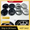 Neu Für Mercedes Benz 4 Stück 75MM Integrierte Schwarze oder Silberne Felgen Mittelkappen Stern Logo Für Mercedes Benz CLS CLA GLA C