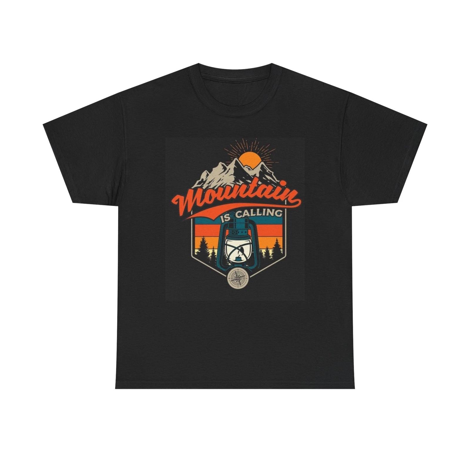 Men s and Women s T-shirts Mountain Is Calling Graphic S
