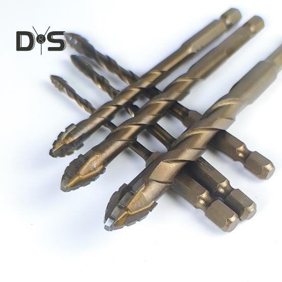 Firkantet tagget eksentrisk borbitssett Høy hardhet Rustsikker Enkel installasjon Multifunksjonelt skjevt hode borbitssett