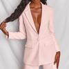 European & American Fashion Lapel Slim Cardigan Suit Jacket - Women's 2025 Spring/Autumn Collection.