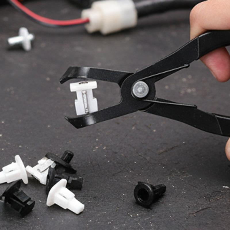 Push Pin  Pliers Remover Tool 30 Degree Plier for Retainer & Anchor Removal Push Pin Tool Auto Repair Tool Kit
