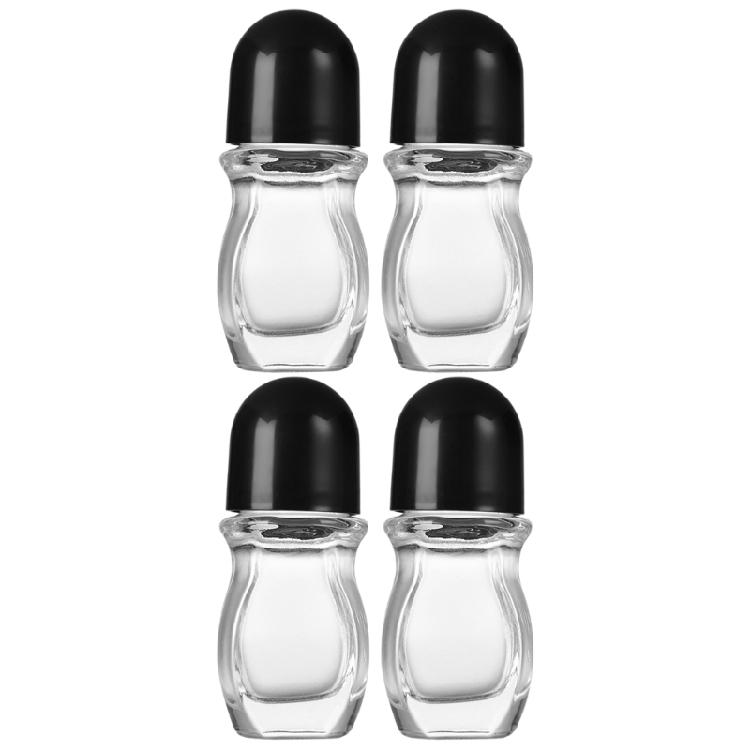 30ml Glass Bottles with Lid Secure and Reusable Storage Container Leak Proof Glass Bottles for Beauty Enthusiasts