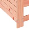Garden Sofa with Armrests 69 X 62 X 70.5 Cm Solid Douglas Fir Wood