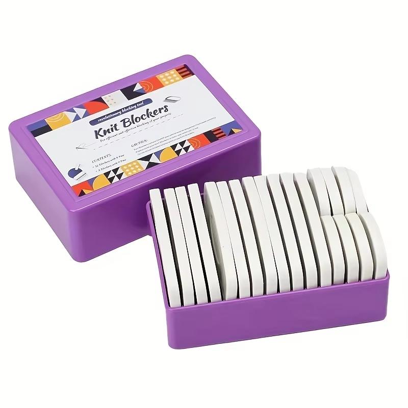 

1pack Knit Blockers Essential Knitting and Sewing Accessory for Perfectly Aligned Blocks Sewing tools