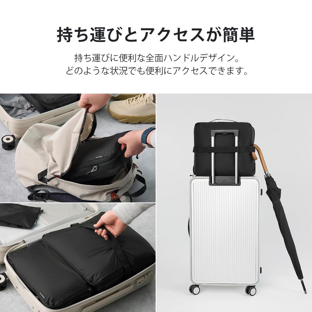 NextPacker Ultralight Travel Compression Bag YKK Waterproof Travel Compression Large for Business Overseas Convenient Travel Item Extreme 3-Piece Set,