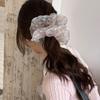 Summer Cute Gauze Floral Scrunchies Women Girl Elastic Hair Band Accessories Tie Hair Ring Rope Headdress Headwear Ornament