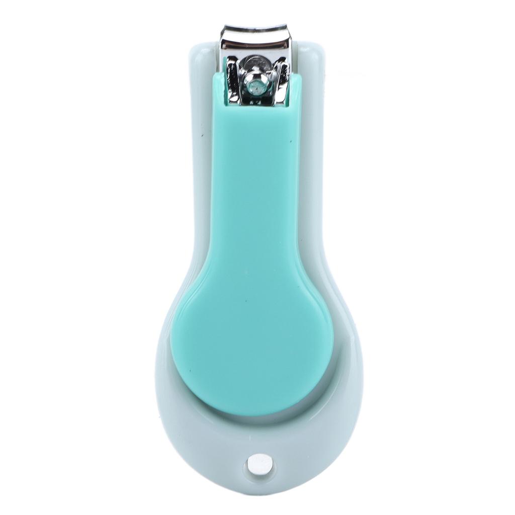 Nail Clippers Kit Cartoon Shape Stainless Steel Baby Nail Trimmer with Tweezers Nail File Storage Box for Baby Nail Care