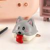 Long Tongue Dog Toy with Sound Stress Relief Cartoon Puppy Fidget Toy Keychain Backpack Hanging Decoration Interactive Tongue Animal Decompression Toy
