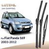 For Fiat Panda 169 2003-2012 2004 2005 2006 2007 Wiper Front&Rear Wiper Blades Windshield Windscreen Window Brushes 22"+16"+13"